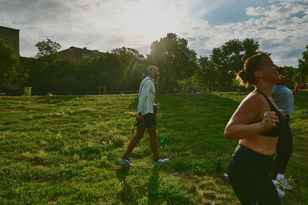 Running To Myself 7 Ben Potrait